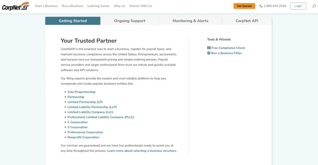 CorpNet Features